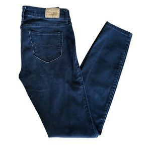 Abercrombie Dark Blue Skinny leggings low rise Jeans